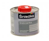 Эмаль жаростойкая Sniezka (серебрянка) - 0.2 л.